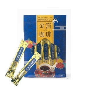 Gold Leaf Coffee Japanese high quality premium gift present ground wholesale instant coffee tasty