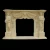 Import Good Value Man Carving Travertine Gas Marble Fireplaces from China