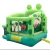Import Green frog inflatable bouncer and slide for home use from China