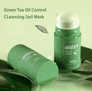 Green Tea mask Natural Organic Oil Control Green Tea Anti wrinkle Nourishing Green Clay Facial Mask Stick