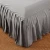 Import Grey Bed Cover Waterproof Mattress Protector With Long Skirt from China