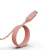 Import Guangdong original usb cable wire electrical pink color micro  flat PVC usb cable from China