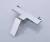 Import Guaranteed Quality Zinc Handle Moden Waterfall Mixer Tap Square Shower Column Bathroom Shower Set Faucet from China