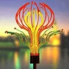 H:3m led fireworks lights for park decoration