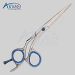 Hair Scissors Professional Barber Scissor Set Bag Silver Customized Tools Steel PVC Stainless Logo Style