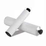 Hand Cream Cosmetics Soft Tube Packaging Metal Aluminum Collapsible Tube With Matte White Color