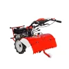 hand held small farm plowing machinery 7HP gasoline rotary mini power tiller