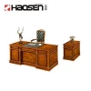 Haosen Office furniture Classic Executive table Solid wood office luxury boss room table