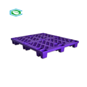 HDPE 1210 grid single face 18 legs plastic pallet for cargo transport
