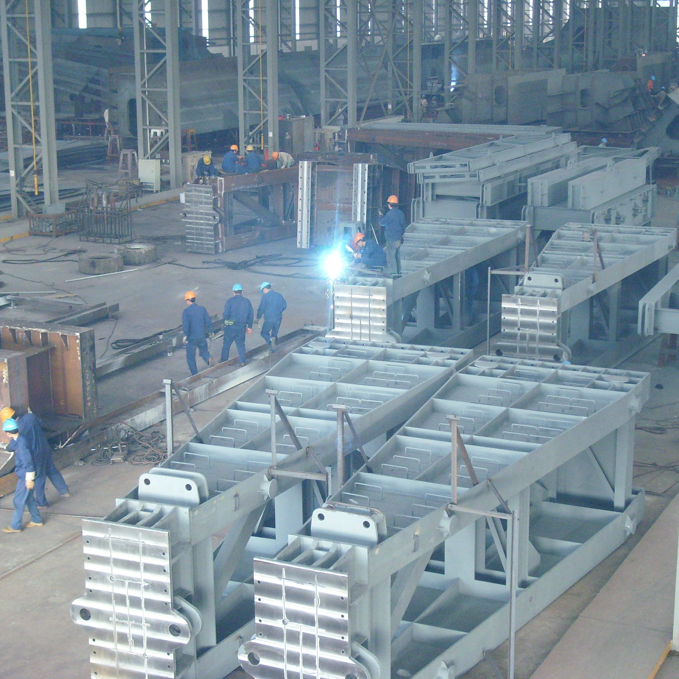 heavy duty equipment steel structure weldment