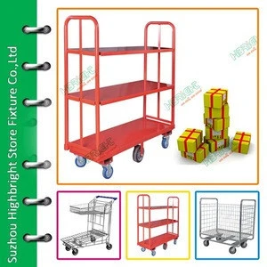 Heavy Duty material handling trolley cart