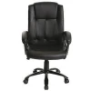 high back ergonomic leather executive office chair for heavy people