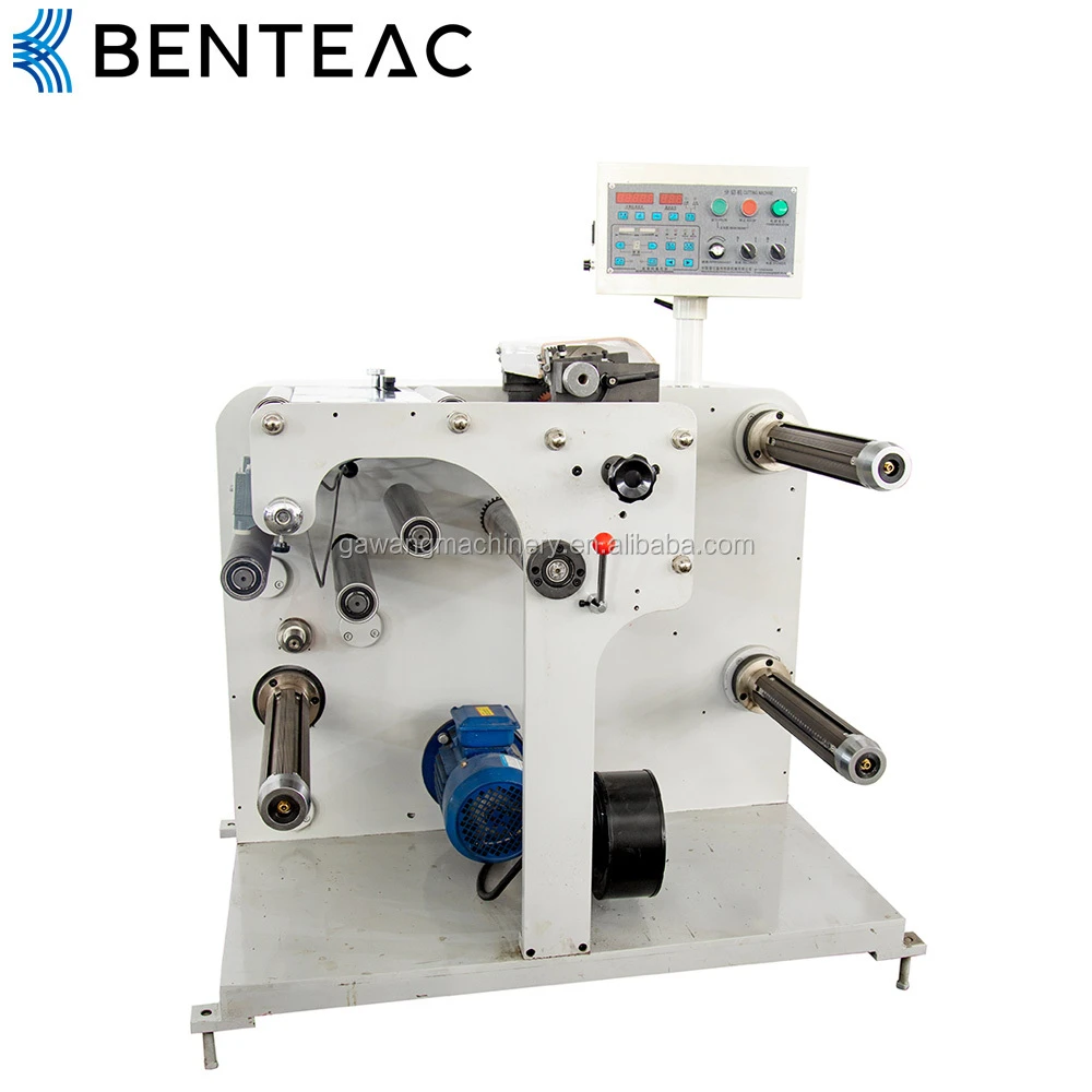 High Efficiency Adhesive Tape Lable PVC Cutting Slitting Rewinding Machine Made In China