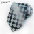 Import High-end fashion color changing polyester plaid striped patterns necktie ties with custom logo from China
