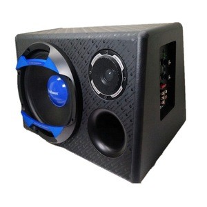 High Performance Car Active Full Audio Sound Speakers Box 10 inch Car Subwoofer