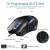 High-Precision 16400 DPI Laser MMO Wired Gaming Mouse with 19 Programmable Buttons for gamer