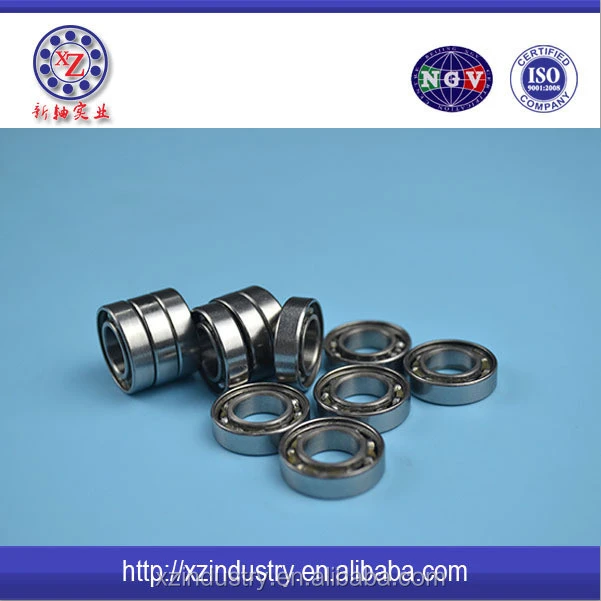 High Precision miniature single row deep groove ball bearings 681xzz for fingerboard wheels