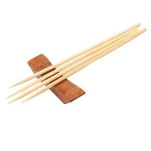 High quality bamboo marshmallow roasting sticks skewer food bbq bamboo skewer barbecue stick skewer