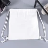 High Quality China Factory Raw Cotton Canvas Bag Drawstring Backpacks, Low Price Promotion Cotton Canvas Bag