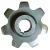 Import High quality custom steel industrial transmission roller chain sprockets or sale from China