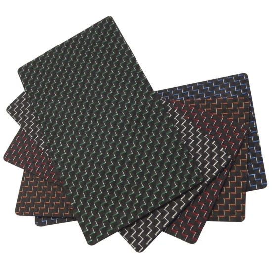 High Quality Customized 3k Twill Glossy Made in China Carbon Fiber Sheet Material Parts