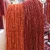 Import High quality cylindrical coral beads jewelry raw materials for jewelry processing orange / red from China