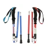high quality easy carry Foldable walking sticks camping sticks trekking poles other outdoor products