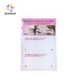 High quality EVA eyebrow template sticker drawing stencil set beauty makeup tool, eyebrow stencil