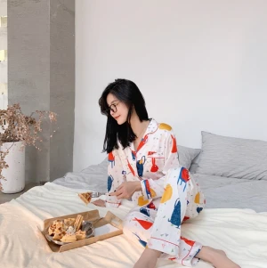 High Quality Fashionable Sexy Silk Pajama Set Sleepwear Pajamas Sets For Women