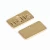 Import High Quality Gold Custom Logo Metal Label For Swimwear from China