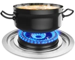 High quality good fire blue flame cooktop 2 burner gas stove