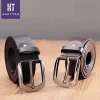 High Quality Guangzhou Casual Man Alloy Pin Buckle Belts New Style Popular Men Genuine Split Cow Leather Belt