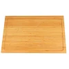 High Quality Materials Are Durable Organic Bamboo Chopping Block Cutting Board