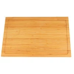 High Quality Materials Are Durable Organic Bamboo Chopping Block Cutting Board