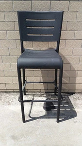High Quality Modern Design Outdoor  Black Garden Chair