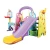Import High Quality Multifunctional Kids Toys , Plastic Swing And Slide Set from China