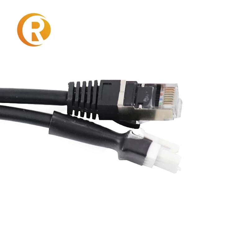 high-quality RJ45  to 3 pin electronic custom Jst molex connector cable and wire harness