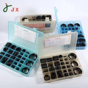 High quality rubber silicone o-ring kit box cheap excellent rubber seal excavator oil seal
