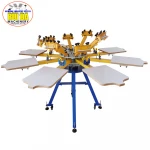 High quality screenprinting cotton printing machine silk printing machine