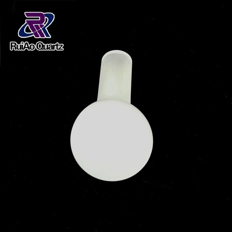 High quality white sand spherical quartz tube lamp case