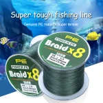 High quality Wholesale spot 8 strands braided fishing line 300M PE line