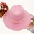 Import High Quality Wholesale Wool Flet Hat Brown Fedora Hats for women from China