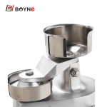 High speed commercial manual stainless steel burger forming machine/burger patty/hamburger making processing machine