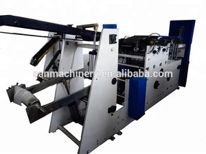 High Speed Non-woven Disposable Hairdressing Towel Dry Towel Folding Machine