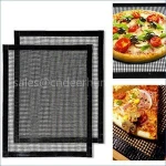 High Temperature Non-stick PTFE BBQ Mesh Grill Mat Durable Roast Cooking Sheet Reusable Barbecue Baking Dish For Home & Outdoor