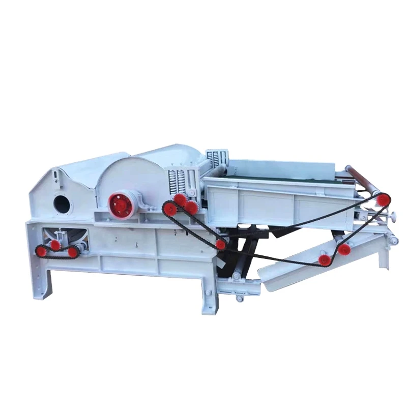 HIJOE easy handling fabrics recycling machine with good textile machine roller