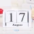 Import Home and Office Modern Wooden Perpetual Desk Calendar Block -2021 Desk Accessory from China