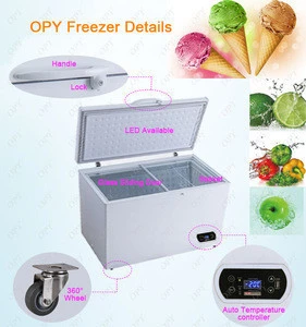 Home appliance in stock dc low voltage deep freezer refrigerator