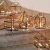 Import Home decoration metal glass hanging clear glass candle vintage metal lantern candle holder for home from China