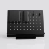 Hot best sell kawaii tiotok office stationery punched metal black aluminum desk top organizer storage